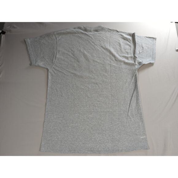 Y2K Fruit Of The Loom United We Stand USA Flag Graphic T Shirt Gray XL - Picture 10 of 11